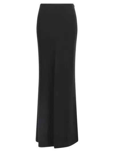 ALESSANDRA RICH ALESSANDRA RICH LONG SILK SKIRT