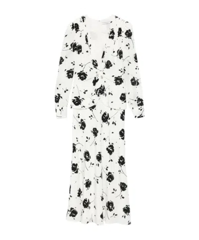 ALESSANDRA RICH LONG SLEEVE DRESS