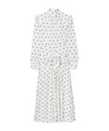 Alessandra Rich Long-sleeved Dress In White