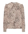 Alessandra Rich Long-sleeved Shirt In Nude