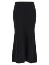 Alessandra Rich Maxi Wool Skirt