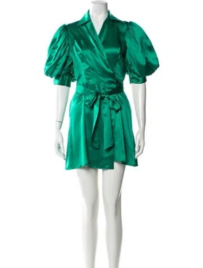 Pre-owned Alessandra Rich Mini Dress In Multi