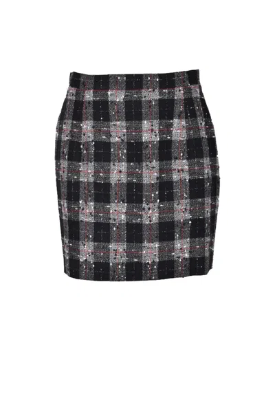 Alessandra Rich Mini Skirt - Black