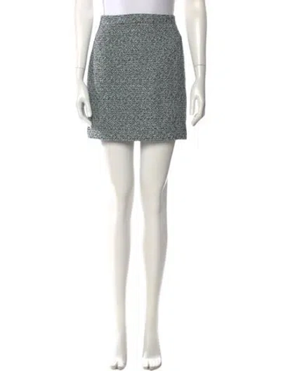 Pre-owned Alessandra Rich Mini Skirt In Multi