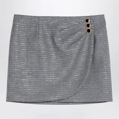 Alessandra Rich Mini Skirt With Darts