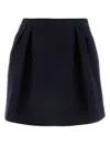Alessandra Rich Pleated Mini Skirt