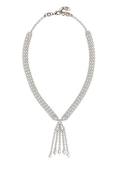 Alessandra Rich Necklace Necklace In Silver