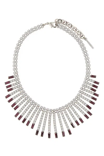 Alessandra Rich Necklace Necklace In Silver