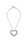 ALESSANDRA RICH NECKLACE WITH HEART PENDANT