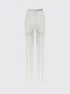 Alessandra Rich Pants  Woman Color White In White
