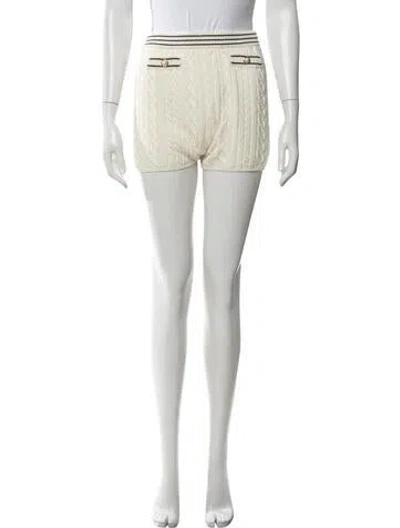Pre-owned Alessandra Rich Patterned Skirt In Neutrals