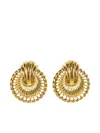 Alessandra Rich Polished-finish Earrings In Gold