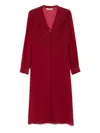 Alessandra Rich Polka-dot Collar Dress