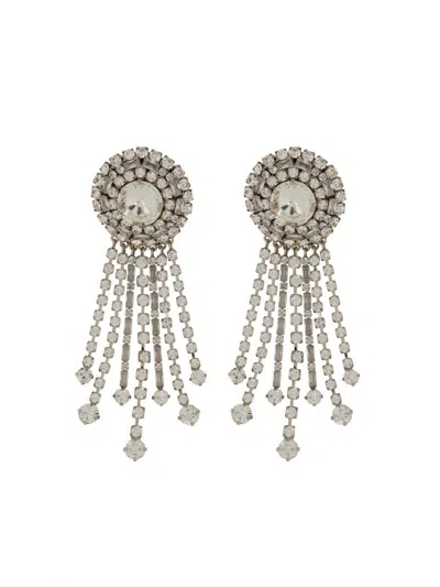 Alessandra Rich Round Clip-on Earrings