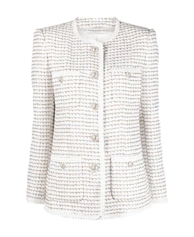 ALESSANDRA RICH ALESSANDRA RICH STRAIGHT HEM BUTTONED JACKET