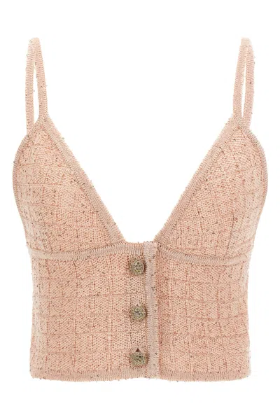 ALESSANDRA RICH SEQUIN TOP