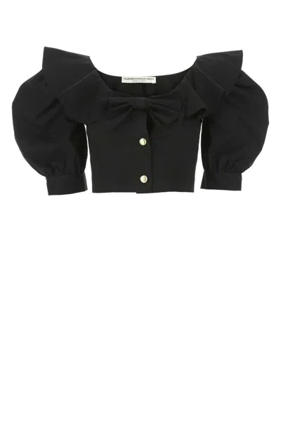 Alessandra Rich Shirts In Black