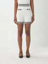 Alessandra Rich Short  Woman Color White In White