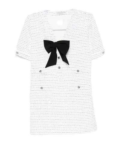 ALESSANDRA RICH SHORT SLEEVE DRESS