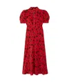 Alessandra Rich Short Sleeve Dress In Red