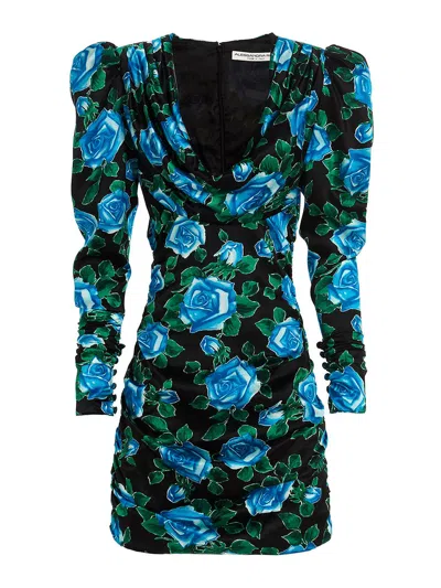 ALESSANDRA RICH VESTIDO DE CÓCTEL - MULTICOLOR