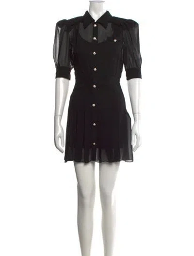 Pre-owned Alessandra Rich Silk Mini Dress
