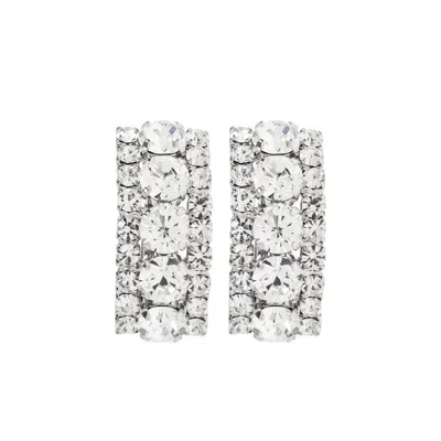 Alessandra Rich Silver Earrings Women