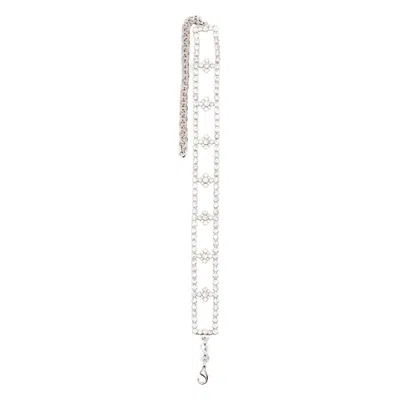 Alessandra Rich Silver Necklaces Women