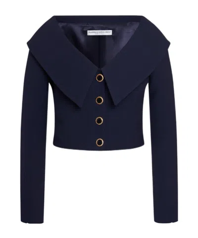 ALESSANDRA RICH ALESSANDRA RICH OFF THE SHOULDER JACKET