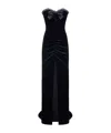 Alessandra Rich Sleeveless Dress In Black