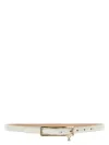 Alessandra Rich Adjustable Charm Detail Gold-tone Belt