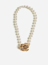 ALESSANDRA RICH SPIDER PEARL NECKLACE