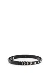 Alessandra Rich Spikes Belt In Black