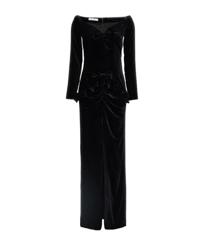 ALESSANDRA RICH STRAPLESS DRESS