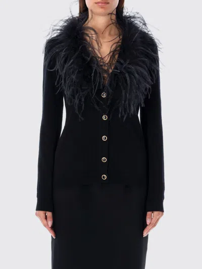 ALESSANDRA RICH CARDIGAN ALESSANDRA RICH WOMAN COLOR BLACK,F82717002