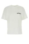 Alessandra Rich T-shirt With Round Neck And Short Sleeves In White