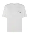 Alessandra Rich T-shirt With Round Neck And Short Sleeves In White