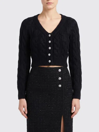 Alessandra Rich Top Woman In Black