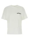 Alessandra Rich T-shirt With Round Neck And Short Sleeves In White