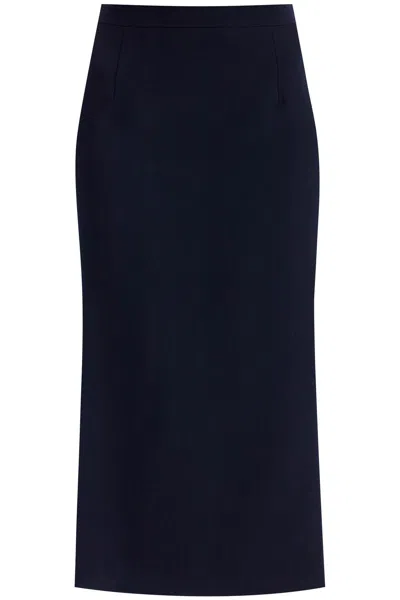 ALESSANDRA RICH ALESSANDRA RICH VIRGIN WOOL MIDI SKIRT