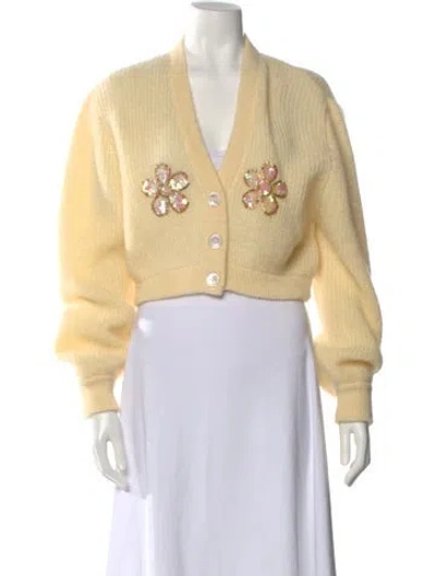 Pre-owned Alessandra Rich V-neck Sweater