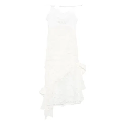 ALESSANDRA RICH ALESSANDRA RICH WHITE DRESSES - COCKTAIL & PARTY DRESSES WOMEN