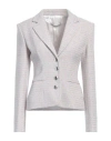 ALESSANDRA RICH ALESSANDRA RICH WOMAN BLAZER LIGHT PINK SIZE 6 COTTON, POLYESTER, POLYAMIDE