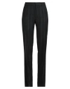Alessandra Rich Woman Pants Black Size 6 Virgin Wool, Elastane