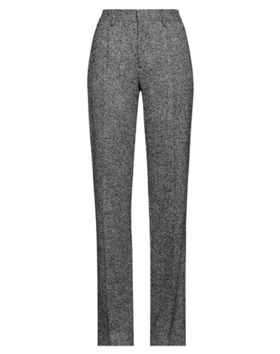 Alessandra Rich Woman Pants Grey Size 6 Wool, Polyamide, Acrylic