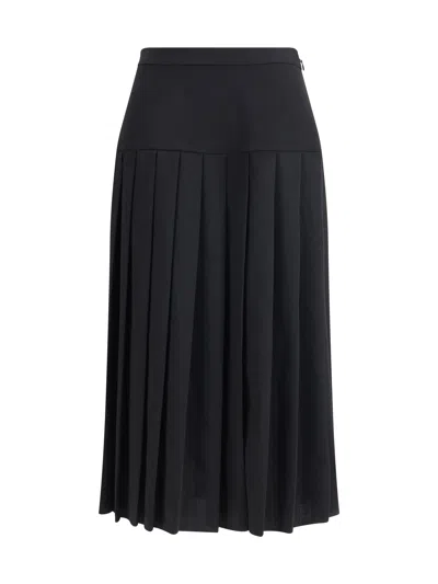 ALESSANDRA RICH ALESSANDRA RICH WOMEN PLEATED MIDI SKIRT