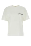 Alessandra Rich T-shirt With Round Neck And Short Sleeves In White