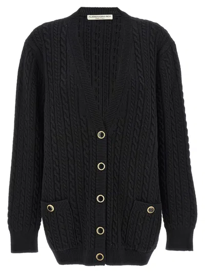 ALESSANDRA RICH ALESSANDRA RICH WOOL CARDIGAN