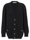 Alessandra Rich Oversized Wool Cardigan