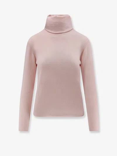 Alessandro Aste Joy Cashmere Turtleneck Sweater In Pink